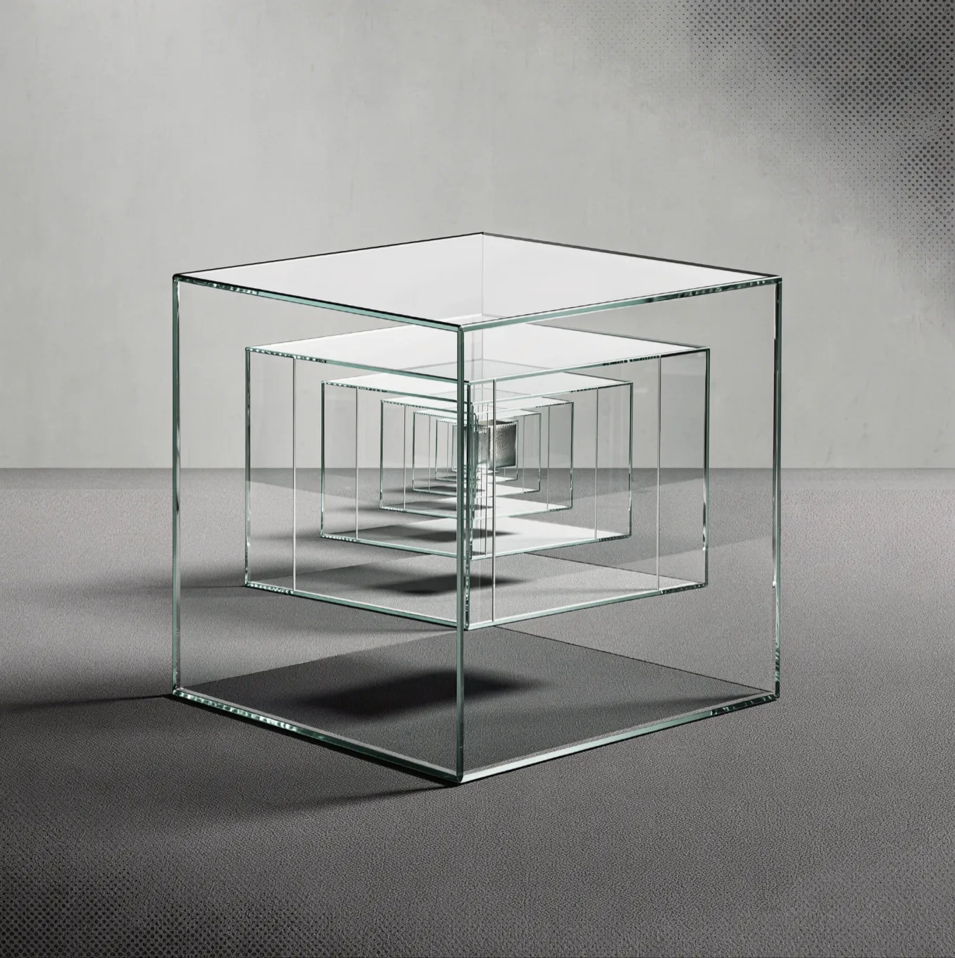 Unlimited Tokens Glass Cube