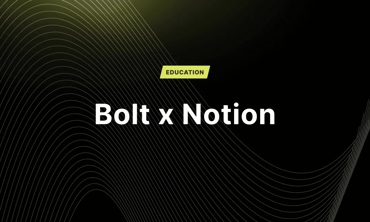 Bolt x Notion: How to use Notion as a CMS in Bolt