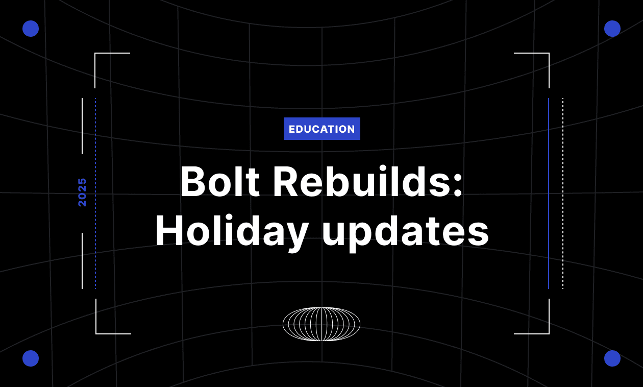 Bolt Rebuild: Transforming any website for the holidays (without rebuilding it)