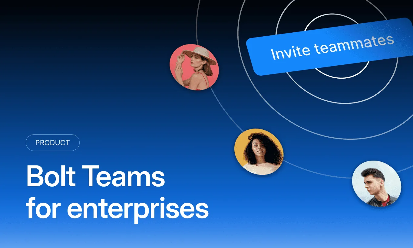 Unlock seamless collaboration with Bolt Teams
