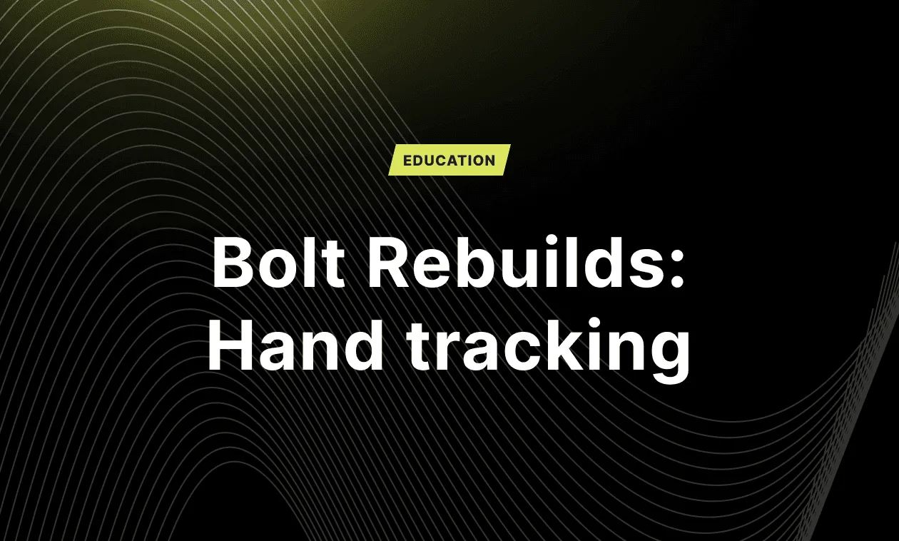 Build Rebuilds: Interactive particle effects with hand tracking